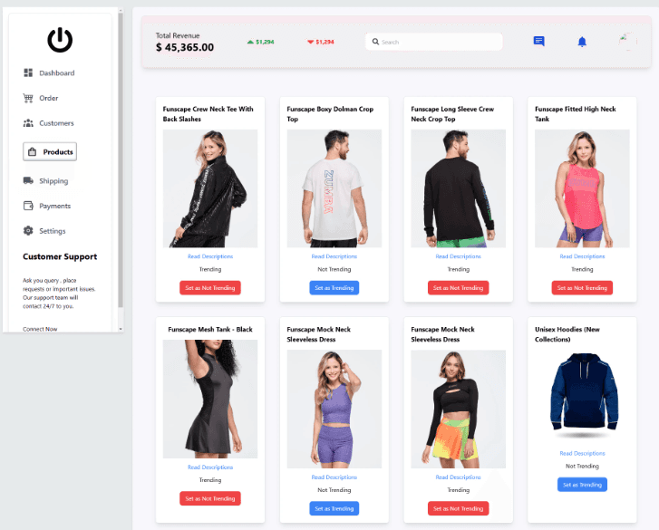 Full Stack Fashion E-commerce Store